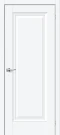 Межкомнатная дверь ПЭТ BRAVO Прима-0 White Silk