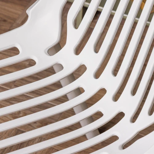 Пластиковый стул NICO белый