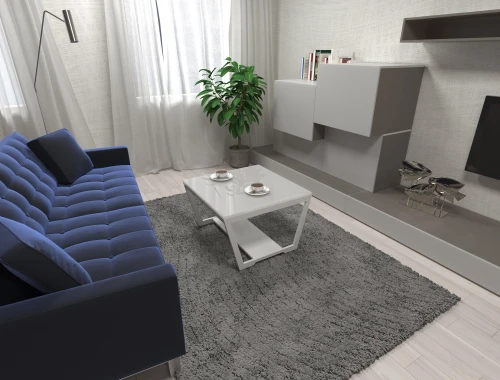 Стол журнальный BeautyStyle 1 белый глянец/стекло белое