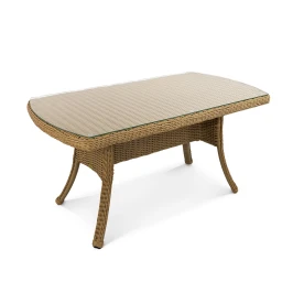 Стол ПРИМО Американский орех искусственный ротанг