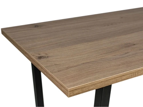 Стол М78 «Патика» ДП1-01-07 ЛДСП Эврика, каркас черный матовый