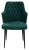 Стул HERMAN ЗЕЛЕНЫЙ #19, велюр / черный каркас М-City