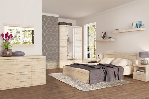 Полка 1NL, OSKAR , цвет дуб Санремо