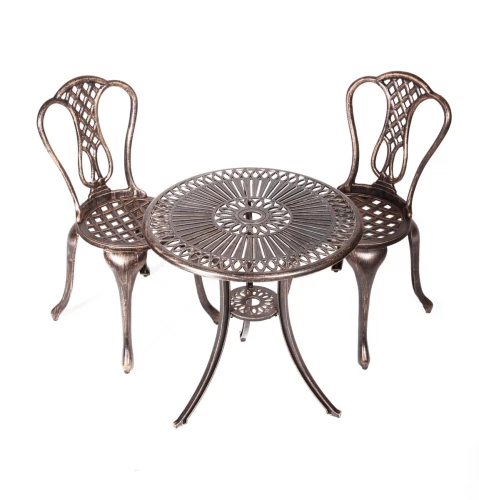 Обеденный набор мебели для кафе РОМАНС + Скамейка ЖАСМИН