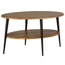 Стол журнальный BeautyStyle 29 дуб вотан/черный