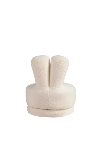 Пуф Банни ST05, 51х51х59 см, белый