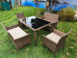 Набор мебели из искусственного ротанга АНКОР Brown