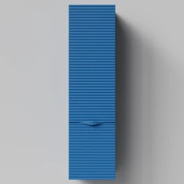 Пенал Эйфория 40 F7, пример RAL 5019 Капри синий, матовая, подвесной, правый