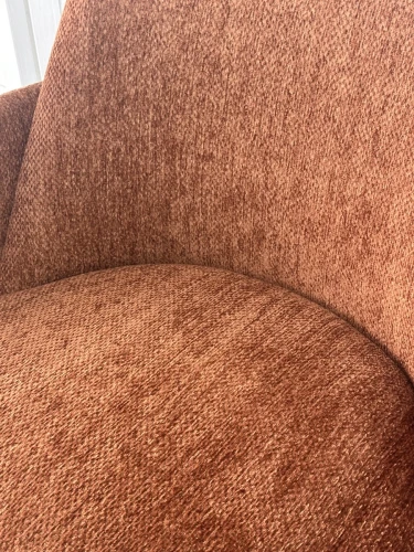 Кресло CUBE OTE SEA-500 Бронзовый,ткань/каркас металл в обивке бронзового цвета OTE SEA 500 ®DISAUR