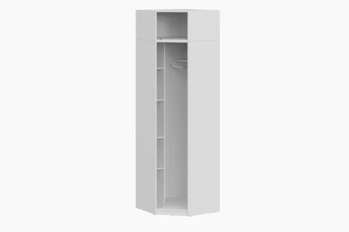 Шкаф угловой с антресолью ШК 5, Белый