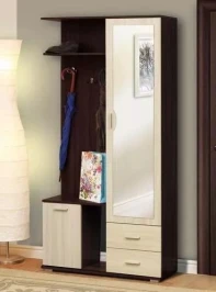 Прихожая Кармен-1 венге/дуб линдберг