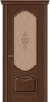 Межкомнатная дверь шпон BRAVO Париж Т-32 (Виски) Худ.