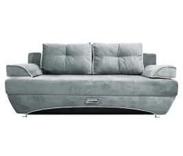 Диван Еврокнижка Валенсия серая