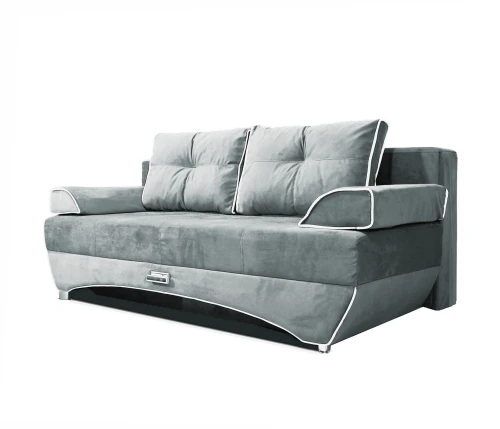Диван Еврокнижка Валенсия серая