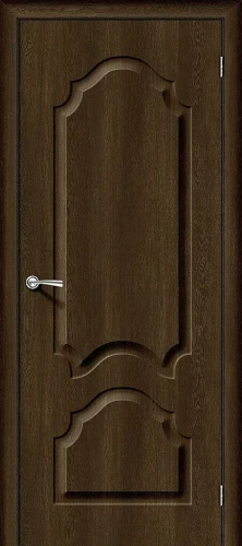 Межкомнатная дверь винил BRAVO Скинни-32 Dark Barnwood