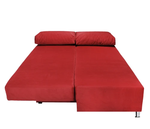 Еврокнижка Парма Люкс велюр красный