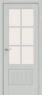 Межкомнатная дверь эмалит BRAVO Прима-13.Ф7.0.1 Grey Matt Magic Fog