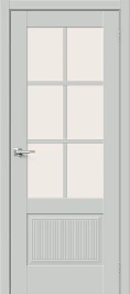 Межкомнатная дверь эмалит BRAVO Прима-13.Ф7.0.1 Grey Matt Magic Fog