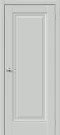 Межкомнатная дверь ПЭТ BRAVO Прима-0 Grey Silk