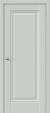 Межкомнатная дверь ПЭТ BRAVO Прима-0 Grey Silk