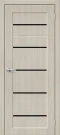 Межкомнатная дверь экошпон mr.wood Мода-22 Black Line Cream Melinga