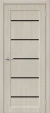 Межкомнатная дверь экошпон mr.wood Мода-22 Black Line Cream Melinga