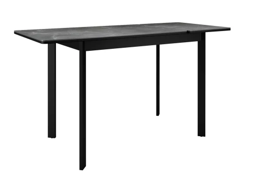 Стол DikLine LK90 Керамика Черный мрамор/подстолье черное/опоры черные