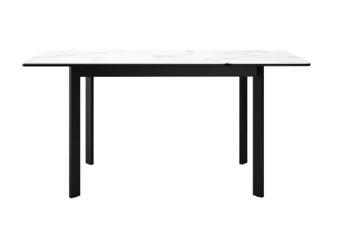 Стол DikLine LK90 Керамика Черный мрамор/подстолье черное/опоры черные