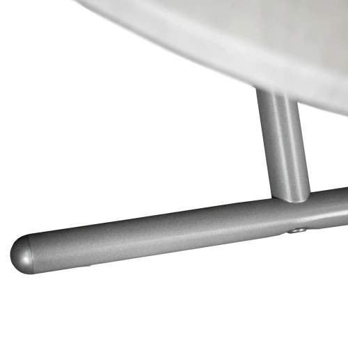 Стол журнальный Дуэт 14 дуб дымчатый/металлик