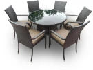 Обеденная группа из искусственного ротанга ЭММА «EMMA» (7 предметов) Обеденная группа из искусственного ротанга ЭММА «EMMA» (7 предметов)