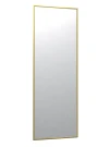 Зеркало настенное в раме Сельетта-5, глянец золото 150 см х 50 см