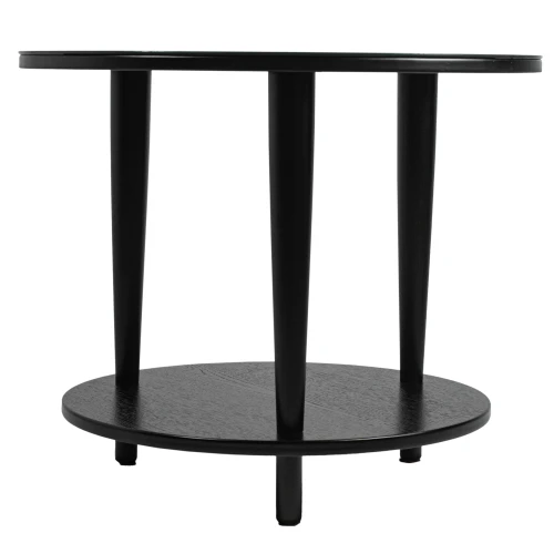 Стол журнальный BeautyStyle 10 венге/стекло черное