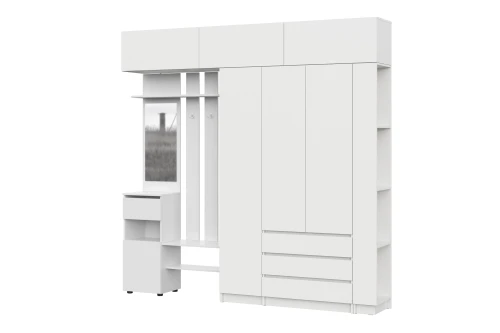 Прихожая Бали, Белый. Комплект 27