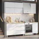 Готовая кухня Токио 1.6 м, белая Готовая кухня Токио 1.6 м, белая