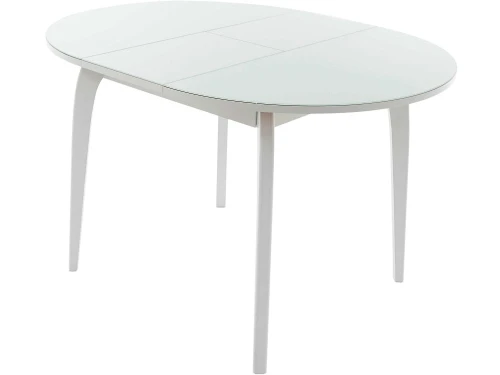 Обеденная группа (Стол Ривьера круг и 4 стула Коломбо-2), белый