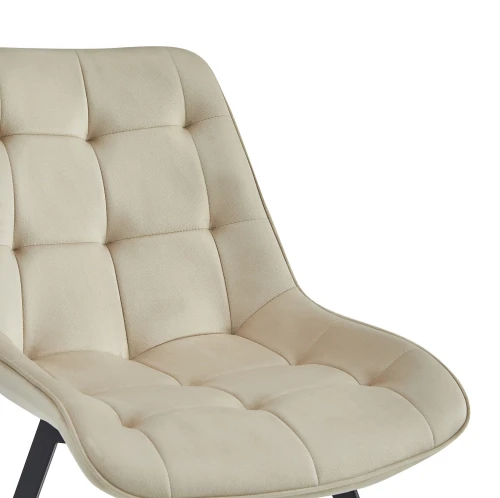 Стул ROBERT 360 велюр бежевый