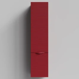 Пенал Эйфория 35 F7, пример RAL 3004 Пурпурно-красный, матовая, подвесной, левый