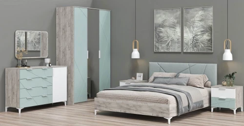 Шкаф трехдверный Лагуна