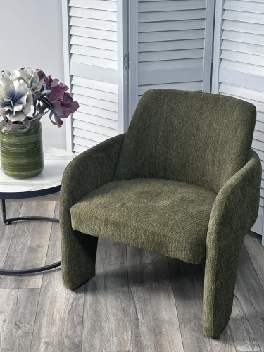 Кресло CUBE OTE SEA-360 Зеленый, ткань/каркас металл в тканевой обивке OTE SEA 360 ®DISAUR