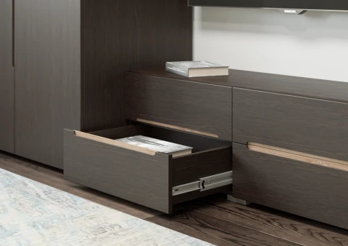 Гостиная Эколь Вариант №1, Шоколад, Венге