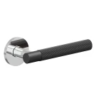 Ручка дверная BRAVO Bravo AR-503 Chrome/SBlack Ручка дверная BRAVO Bravo AR-503 Chrome/SBlack