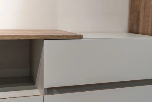 Тумба под ТВ 58.07 Гавана Кейптаун / Серый