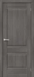 Межкомнатная дверь экошпон Прима-2 Grey Veralinga