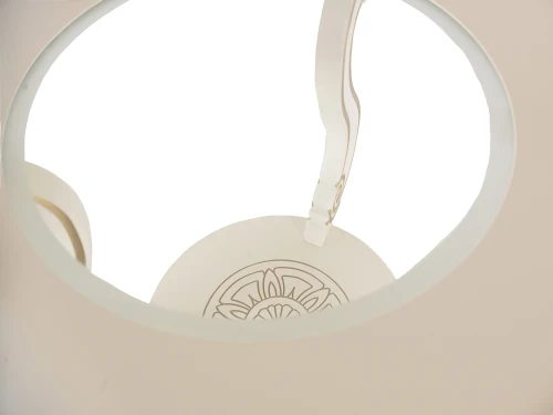 Стол журнальный Грация (С) слоновая кость/золото