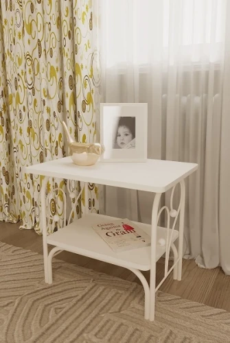 Прикроватная тумба МК-7, ММД 202,Белый