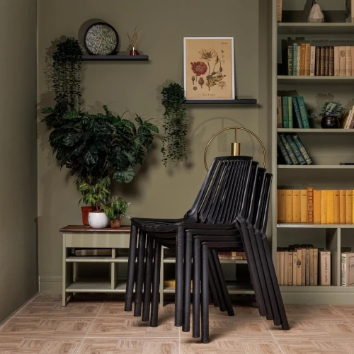 Пластиковый стул NICO черный