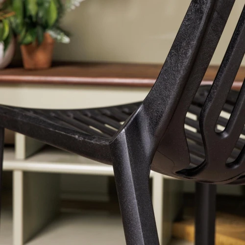 Пластиковый стул NICO черный