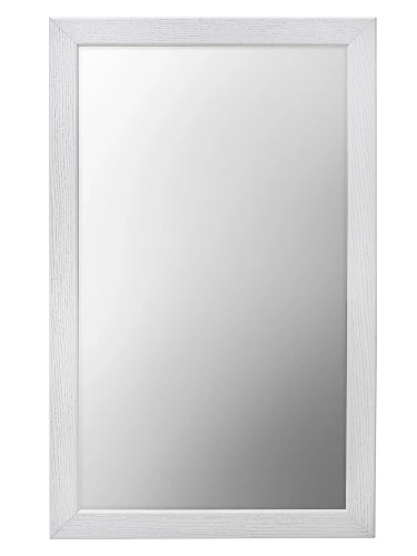 Зеркало навесное Берже 24-105 белый ясень 105 см х 65 см