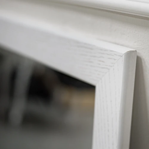 Зеркало навесное Берже 24-105 белый ясень 105 см х 65 см