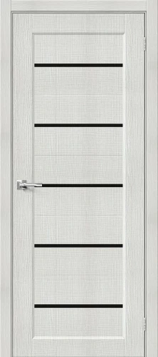 Межкомнатная дверь экошпон mr.wood Мода-22 Black Line Bianco Melinga